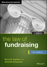 Law of Fundraising -  Bruce R. Hopkins,  Alicia M. Kirkpatrick