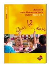 &Uuml;bungsheft zu den Bildungsstandards Deutsch Klasse 3-4 - Wolfgang Walter, Gerlinde Heil, Corinna Maulbetsch, Erika Werlen