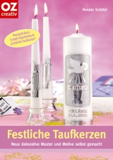 Festliche Taufkerzen - Renate Sch&auml;tzl