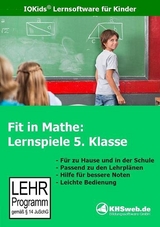 Fit in Mathe: Lernspiele 5. Klasse - Windows 10 / 8 7 / Vista / XP - Evelyn Heim
