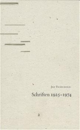 Schriften 1925-1974 - Jan Tschichold