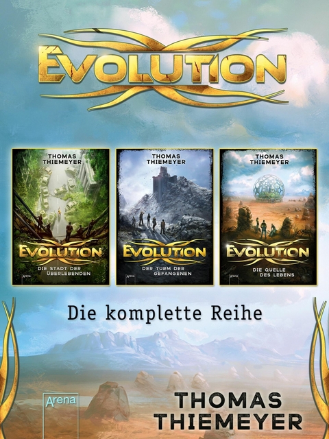 Evolution. Die komplette Reihe (Band 1-3) im Bundle -  Thomas Thiemeyer