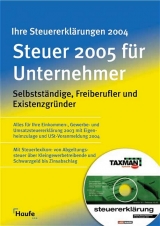 Steuer 2005 f&uuml;r Unternehmer (mit CD-ROM) - Gerhard Geckle