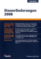 PwC Steueränderungen 2008 - 