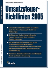 Umsatzsteuer-Richtlinien 2005 - Ferdinand Huschens, Otto Lembke