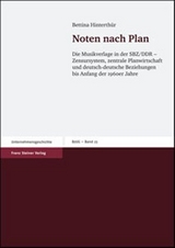 Noten nach Plan - Bettina Hinterth&uuml;r