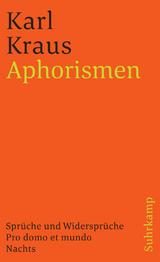 Schriften in den suhrkamp taschenb&uuml;chern. Erste Abteilung. Zw&ouml;lf B&auml;nde - Karl Kraus