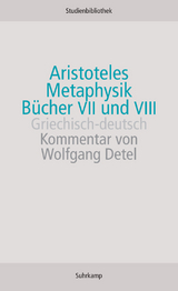 Metaphysik. B&uuml;cher VII und VIII -  Aristoteles