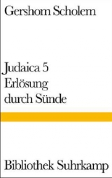 Judaica V - Gershom Scholem