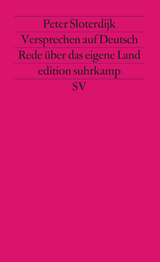 Versprechen auf Deutsch - Peter Sloterdijk