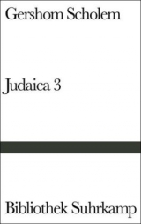 Judaica III - Gershom Scholem