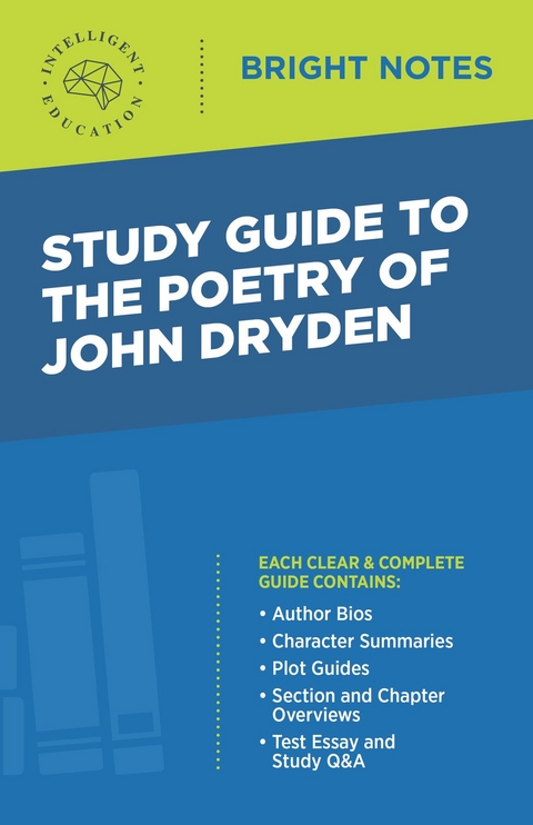 Study Guide to The Poetry of John Dryden - 