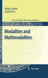 Modalities and Multimodalities - Walter Carnielli, Claudio Pizzi