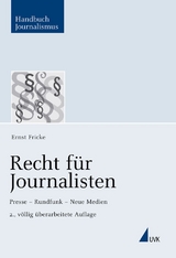 Recht f&uuml;r Journalisten - Ernst Fricke