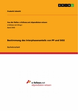Bestimmung des Interphasenanteils von PP und SiO2 - Frederik Schmitt