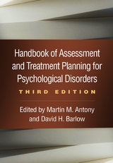 Handbook of Assessment and Treatment Planning for Psychological Disorders - 