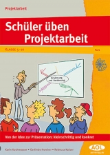 Sch&uuml;ler/innen &uuml;ben Projektarbeit - Karin Kochwasser, Gerlinde Horcher, Rebecca Kaiser