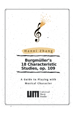Burgmüller’s 18 Characteristic Studies, Op. 109