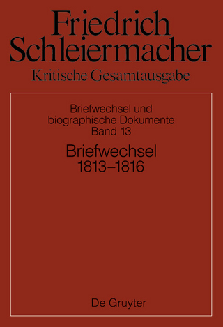 Briefwechsel 1813-1816
