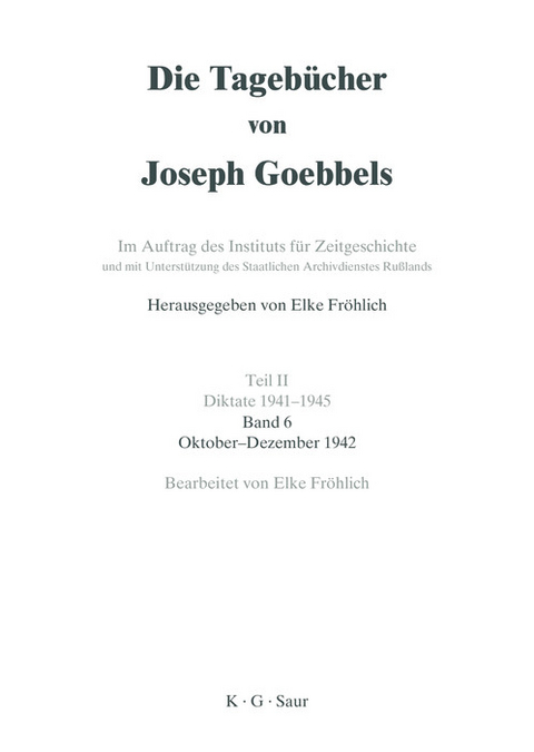 Oktober - Dezember 1942 - 