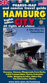 Pharus-Plan Hamburg City (English Edition) - 