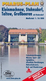 Pharus-Plan Kleinmachnow, Stahnsdorf, Teltow, Gro&szlig;beeren mit Diedersdorf