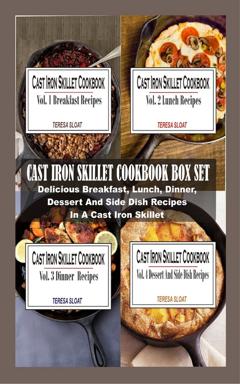 Cast Iron Skillet Cookbook Box Set - Teresa Sloat