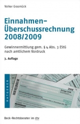 Einnahmen-&Uuml;berschussrechnung 2008/2009 - Volker Grasm&uuml;ck