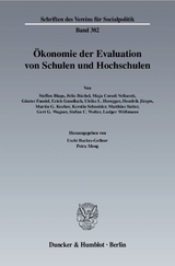 &Ouml;konomie der Evaluation von Schulen und Hochschulen. - 