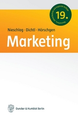 Marketing. - Robert Nieschlag, Erwin Dichtl, Hans H&ouml;rschgen