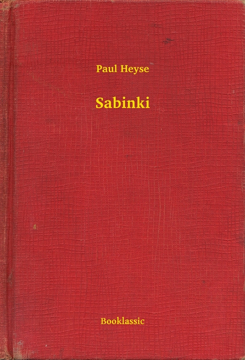 Sabinki - Paul Heyse