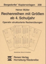 Rechenreihen mit Gr&ouml;ssen ab 4. Schuljahr - Heiner M&uuml;ller