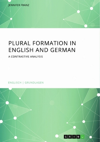 Plural Formation in English and German