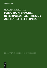 Function Spaces, Interpolation Theory and Related Topics - 