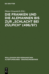 Die Franken und die Alemannen bis zur "Schlacht bei Z&uuml;lpich" (496/97) - 