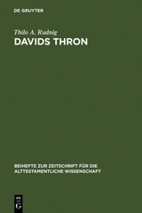 Davids Thron - Thilo A. Rudnig