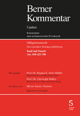 Kauf und Tausch, Art. 184&ndash;221 OR, Grundwerk inkl. 7. Erg&auml;nzungslieferung - 