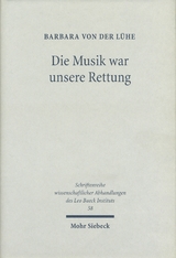 Die Musik war unsere Rettung! - Barbara von der L&uuml;he