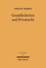 Grundfreiheiten und Privatrecht - Torsten Körber