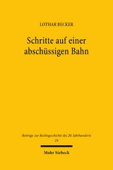 Schritte auf einer abschüssigen Bahn - Lothar Becker