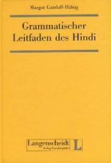 Grammatischer Leitfaden des Hindi - Margot Gatzlaff-H&auml;lsig