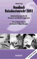 Handbuch Reisekostenrecht 2003 - Michael Popp