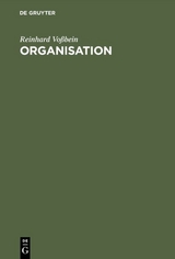 Organisation - Reinhard Vo&szlig;bein