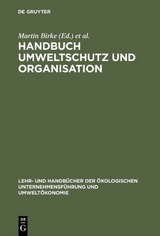 Handbuch Umweltschutz und Organisation - 