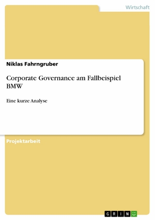 Corporate Governance am Fallbeispiel BMW