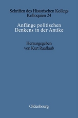 Anf&auml;nge politischen Denkens in der Antike - 