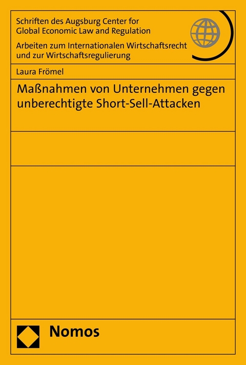 Ma&szlig;nahmen von Unternehmen gegen unberechtigte Short-Sell-Attacken - Laura Fr&ouml;mel