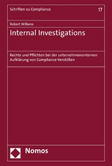 Internal Investigations - Robert Wilkens