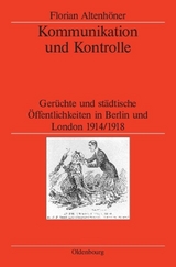 Kommunikation und Kontrolle - Florian Altenh&ouml;ner