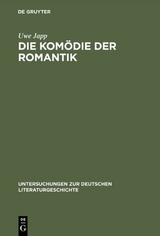 Die Kom&ouml;die der Romantik - Uwe Japp